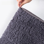 Long hair absorbent bathroom mat furry shower room foot wiping mat toilet non-slip mat entrance mat