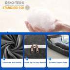 Pregnancy Pillow, U Shaped Full Body Pillows For Sleeping Support, 55in/60in Maternity Pillow For Pregnant Women With Cover