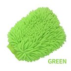 Car Wash Gloves Chenille Glove Plush Rags Thickened double-sided Car Supplies Cleaning Tools Auto Acessories Car Detailing