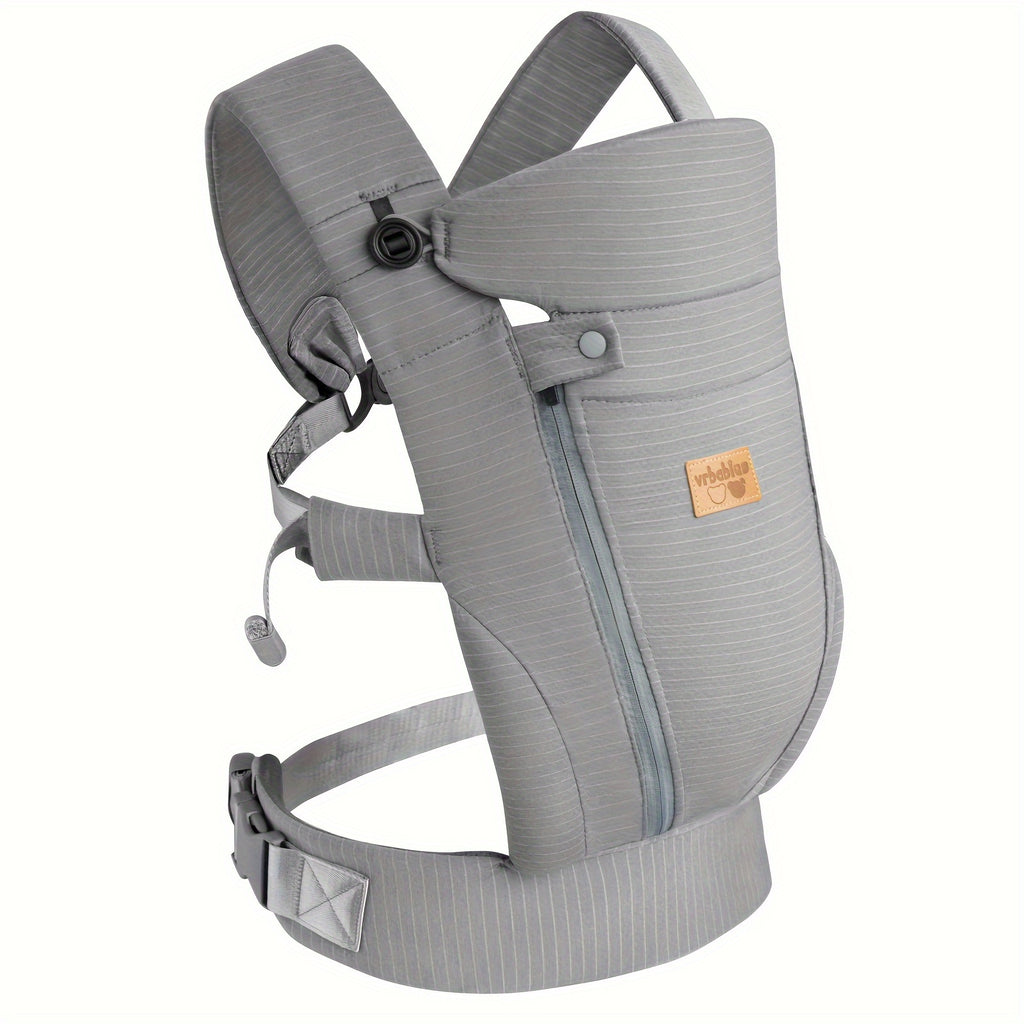 Vrbabies New Ergonomic Baby Carrier Newborn Toddler Wrap Carrier Hands Free Baby Sitting Support Sling Breathable Perfect For Infants Chest Sling For Babies Gift