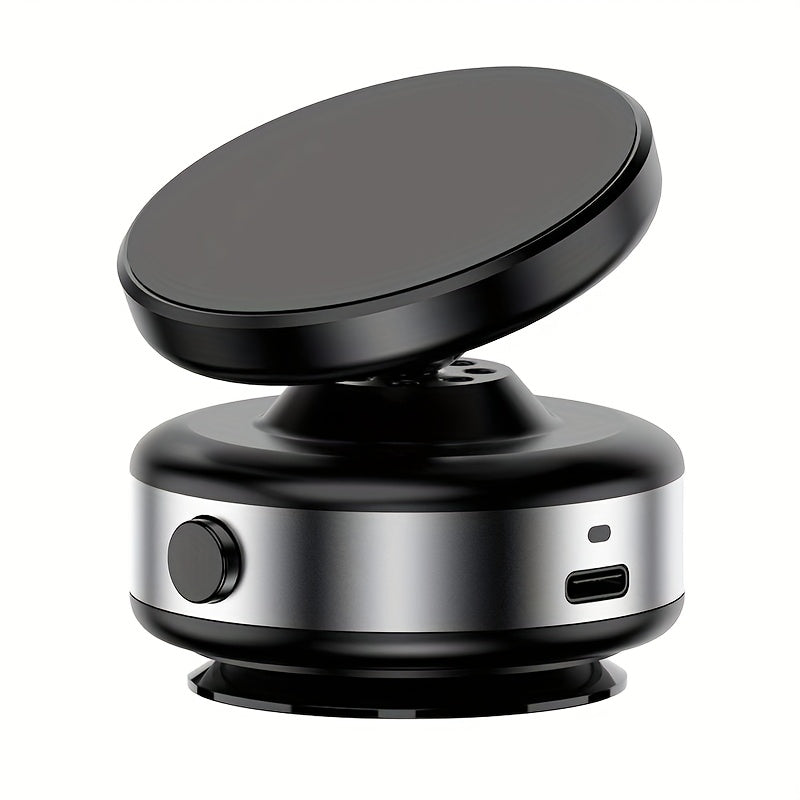 2025 New Car Electric Suction Cup Vacuum Magnetic Mobile Phone Holder, 1 Multi-angle Dashboard Navigation Universal Holder, Car Magnetic Mobile Phone Holder, Car Mobile Phone Accessories