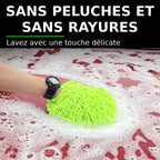 Car Wash Gloves Chenille Glove Plush Rags Thickened double-sided Car Supplies Cleaning Tools Auto Acessories Car Detailing