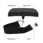 50kg Portable Hanging Scale Electronic Hand Luggage Scale Digital Display Suitcase 110lb Travel Baggage Bag Weighing Tools