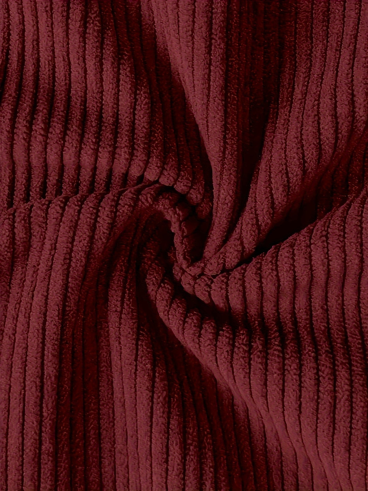 Men'S Casual Jacket for Autumn And Winter, Featuring a Loose Fit, Corduroy Fabric, Stand-Up Collar, Long Sleeves, And Button- Design.