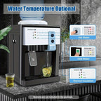 5 Gallon Hot and Cold Water Dispenser, Countertop Water Dispenser, Top Loading Hot & Cold Water Cooler Dispenser with 3 Temperature Settings, for Office, in The Desk Bedside Cabinet, Tea Table, Bar