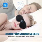 Mask For Sleep Headphones Bluetooth 3D Eye Mask Music Play Sleeping Headphones with Built-in HD Speaker