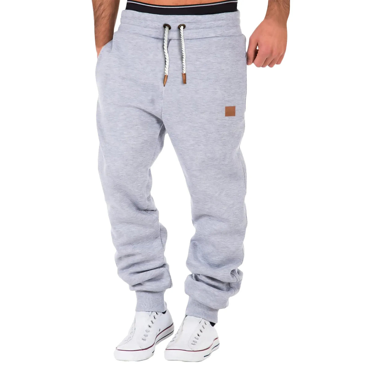Men's Winter Warm Thermal Trousers Casual Athletic Fleece Pants Jogging Pants Men Sport Discovery Channel Pants Hot Overalls