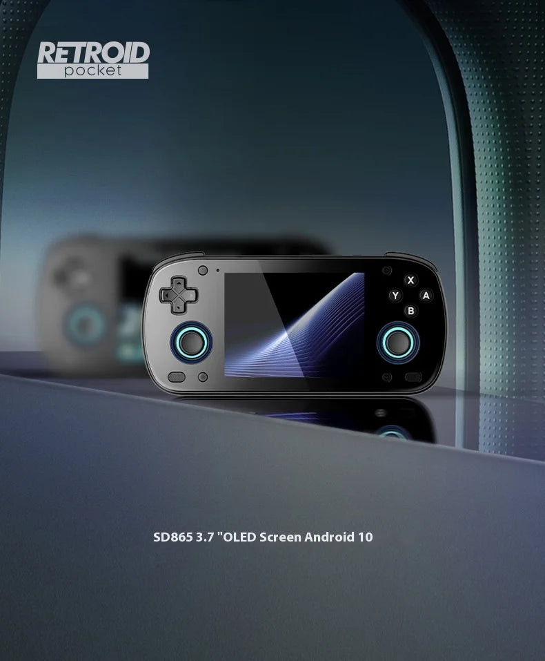 In Stock Retroid Pocket MINI SD865 6+128G RPMINI 3.7 Inch OLED HD Screen Android Portable Pocket Handheld Gaming Console Custom