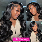 250 Density 30 40 Inch 13x6 Transparent HD Lace Frontal Body Wave Wigs Human Hair Remy 13x4 Lace Front Wig For Black Women