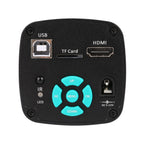 4K Microscope 48MP Digital Microscope For Electronics USB Industrial Cameras HDMI 1-150X Zoom C-Mount Lens Phone Pcb Soldering