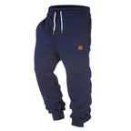 Autumn Winter Men Trainning Pants Fitness Solid Color Casual Pocket Sport Work Casual Trouser Male Jogging Running Pants 2024