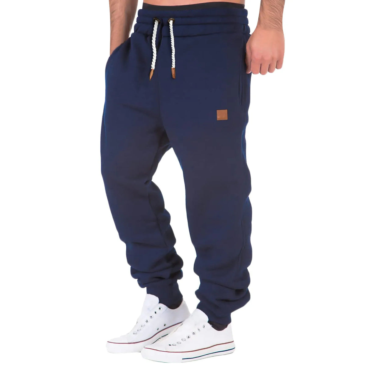 Men's Winter Warm Thermal Trousers Casual Athletic Fleece Pants Jogging Pants Men Sport Discovery Channel Pants Hot Overalls