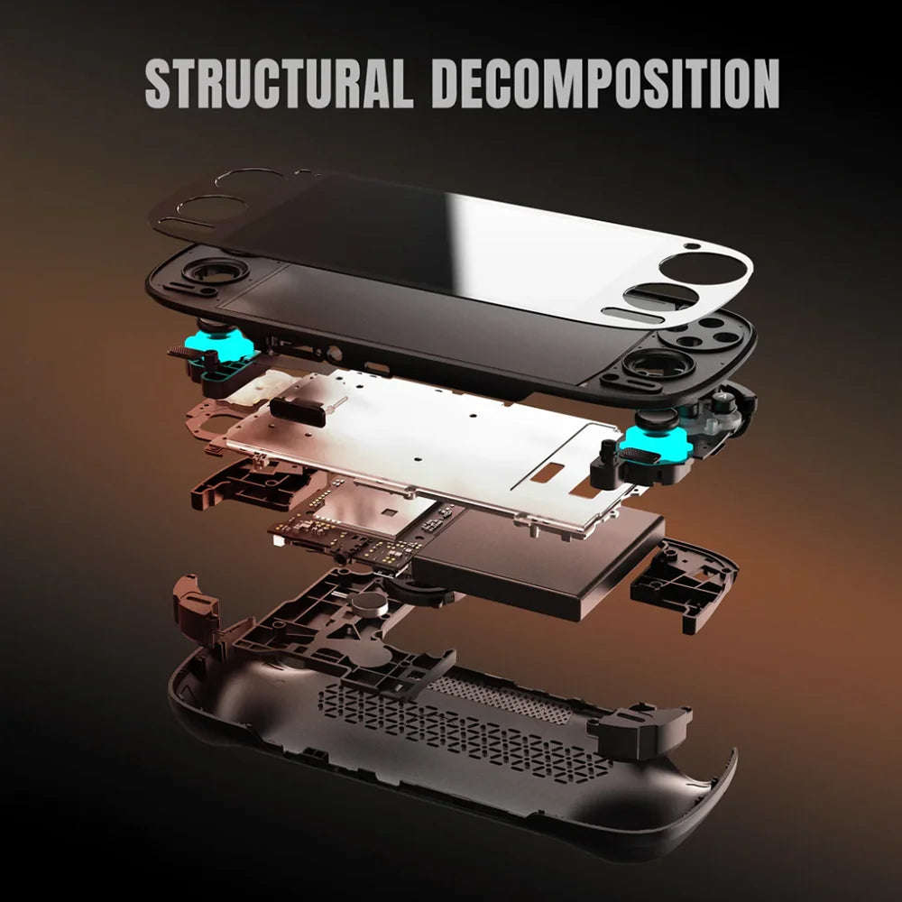 Retroid Pocket 5 Handheld Game Console 5.5Inch OLED Screen SD865 8GB+128GB RP5 with Bag Android Game Console Wifi 5000mAh