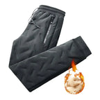 Winter Down Cotton Pants Men's Outdoor Plush Thick Velvet Warm Sports Pants Lambswol Casual Waterproof Windproof Ski Pants 7XL