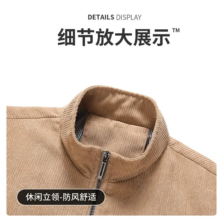 Winter Jacket Men's Thermal Jacket Men's Cold-proof Clothes Casual Outdoor Fattening Large Size Tooling Top Men's New Models