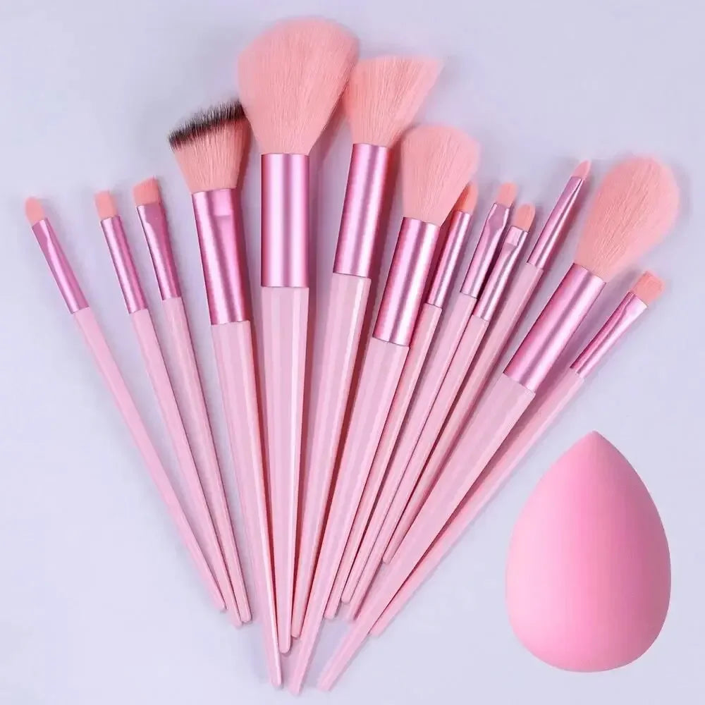 Makeup brush set, soft and fluffy, professional cosmetics foundation brush, multi-style blending makeup brush, beauty tools